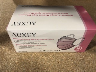 MASQUE TYPE IIR 99% ELASTIQUES - ROSE