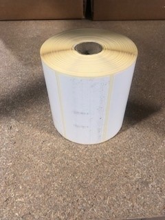 ROULEAUX POUR ZEBRA DE1000 ÉTIQUETTES FT 100X48 VELIN PERMANENT NEUTRE