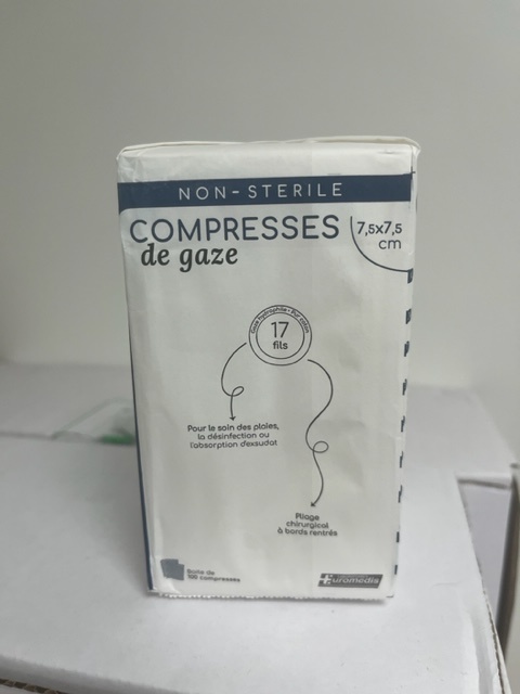 [E2-CG112] compresse de gaz non stérile
