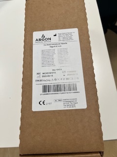 aiguille coaxial 15G 5.1 cm Argon