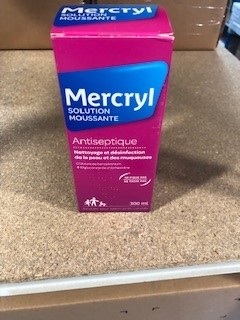 FLACON DE 300ML MERCRYL MOUSSANTE