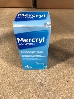 FLACON DE 125ML MERCRYL ANTISEPTIQUE