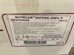 [NCE50SE] SERINGUE DE NUTRITION ENTERALE AVEC ENFIT - 50 ML - NUTRICAIR - BTE DE 50