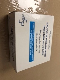 eau pour preparation injectable