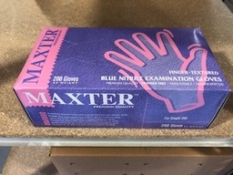 [527/9073] GANT NITRILE BLEU NP TAILLE M PAR 200