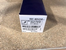 [405256] SPINAL AIGUILLE 22GA 3,50 IN