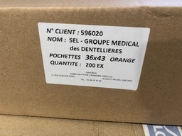 [OR364310000] POCHETTES 36X43 ORANGE